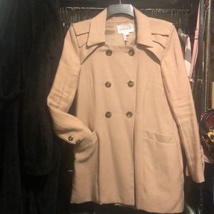 Rose double breasted trench